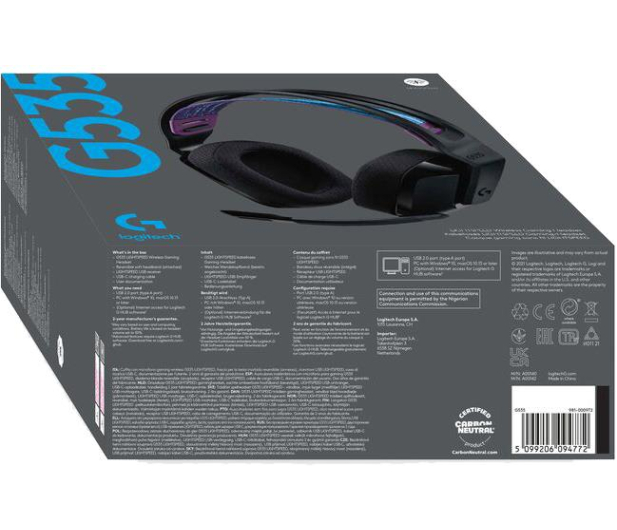 LOGITECH G535 Black - 1045001 - zdjęcie 5